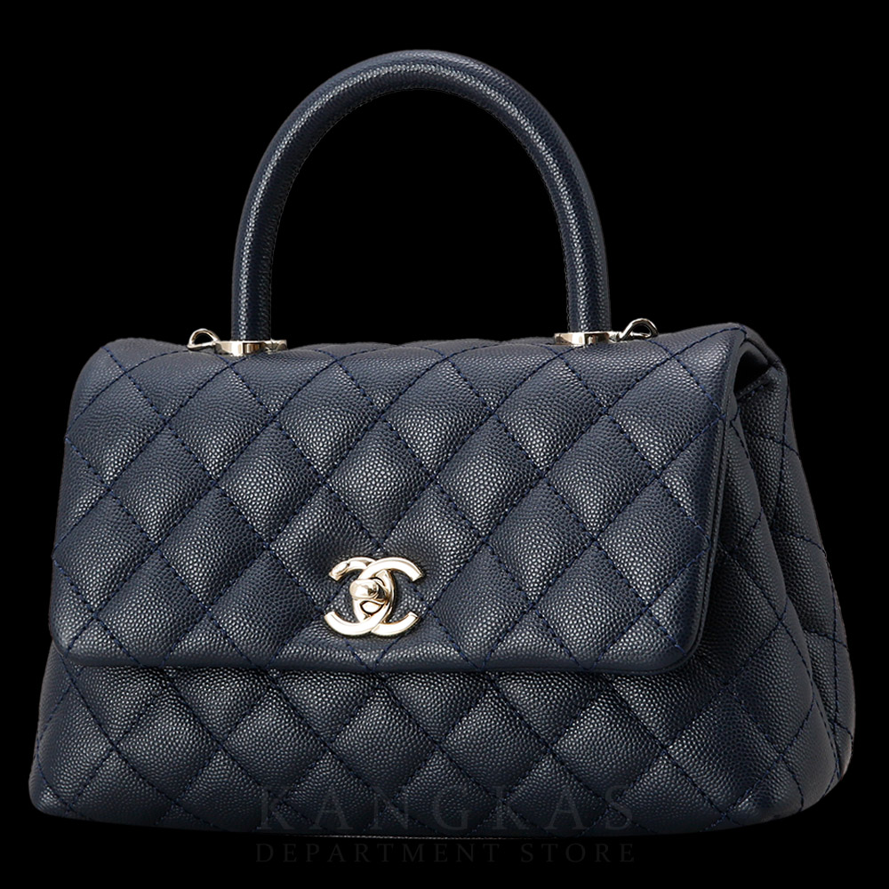 CHANEL(USED)샤넬 캐비어 코코핸들 스몰