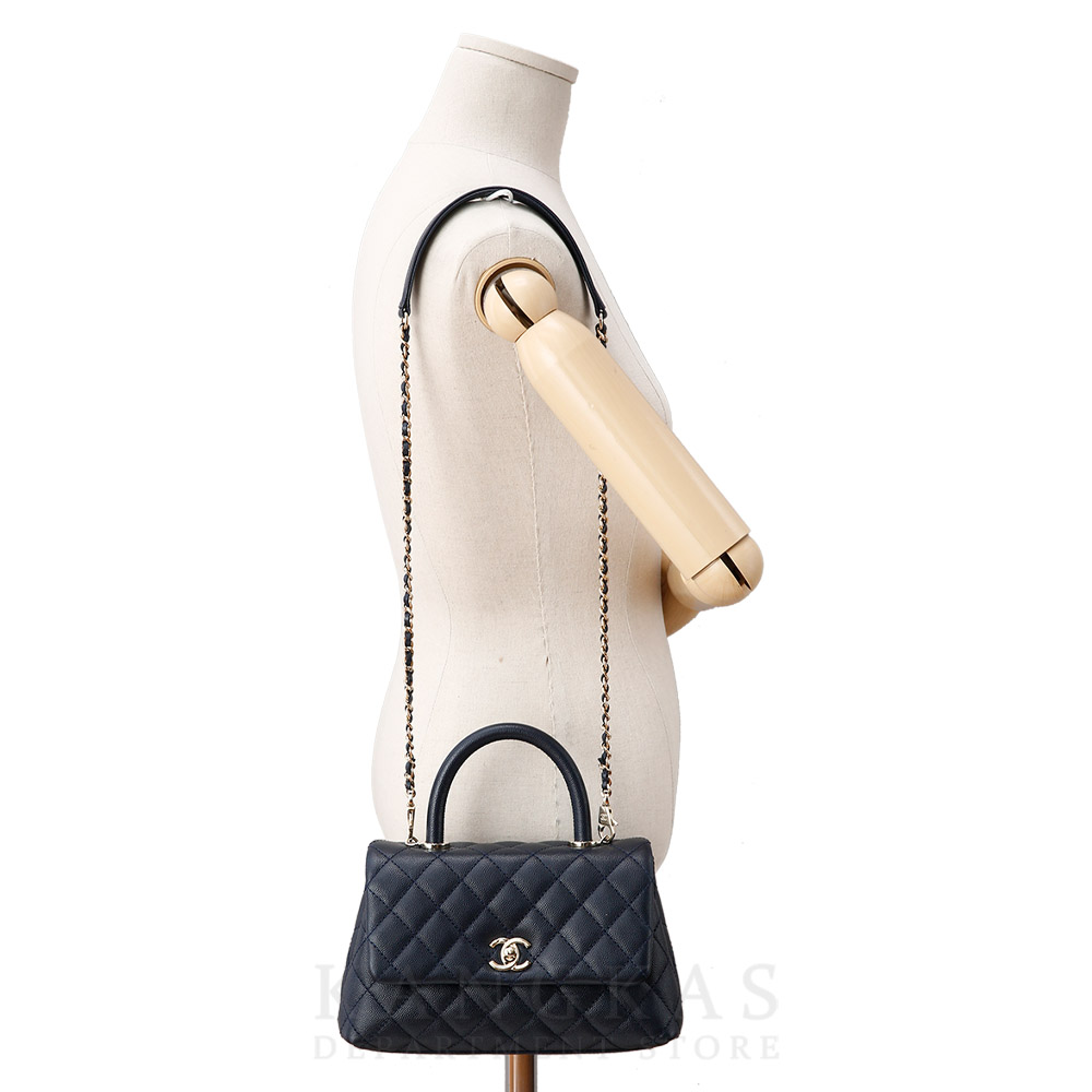 CHANEL(USED)샤넬 캐비어 코코핸들 스몰