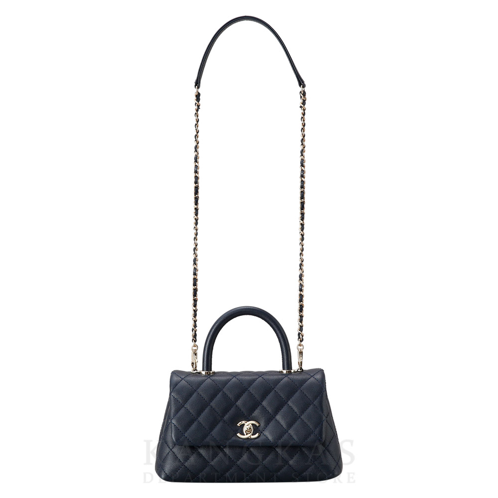 CHANEL(USED)샤넬 캐비어 코코핸들 스몰
