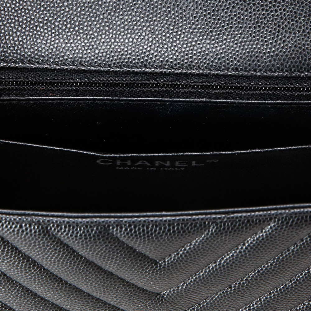 CHANEL(USED)K샤넬 캐비어 쉐브론 쁘띠삭