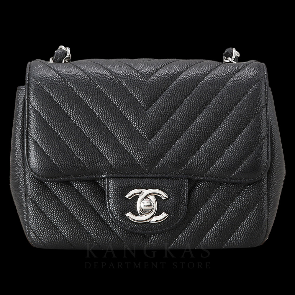 CHANEL(USED)K샤넬 캐비어 쉐브론 쁘띠삭