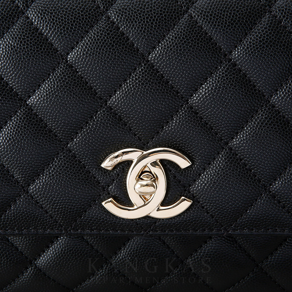 CHANEL(USED)샤넬 캐비어 코코핸들 미듐