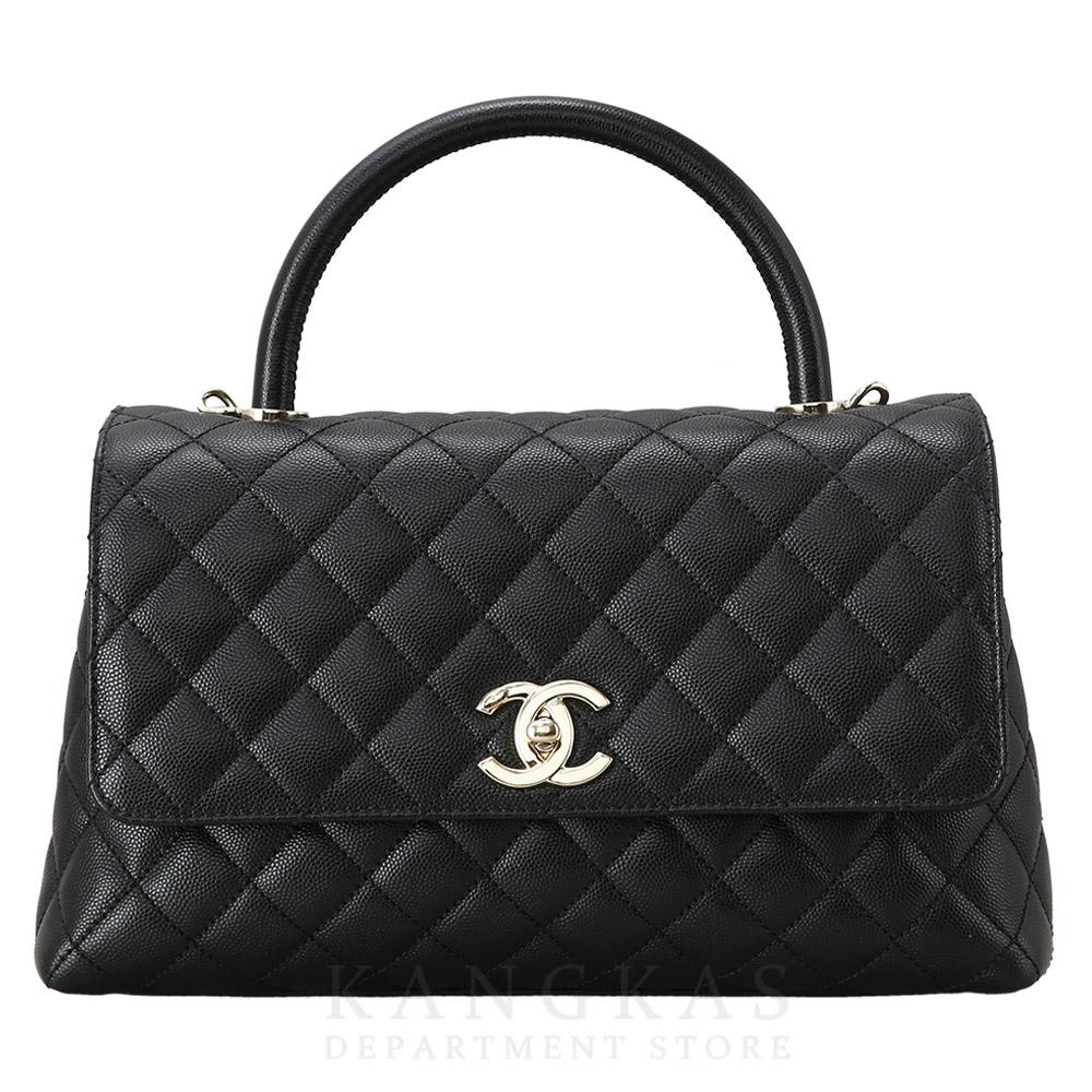 CHANEL(USED)샤넬 캐비어 코코핸들 미듐