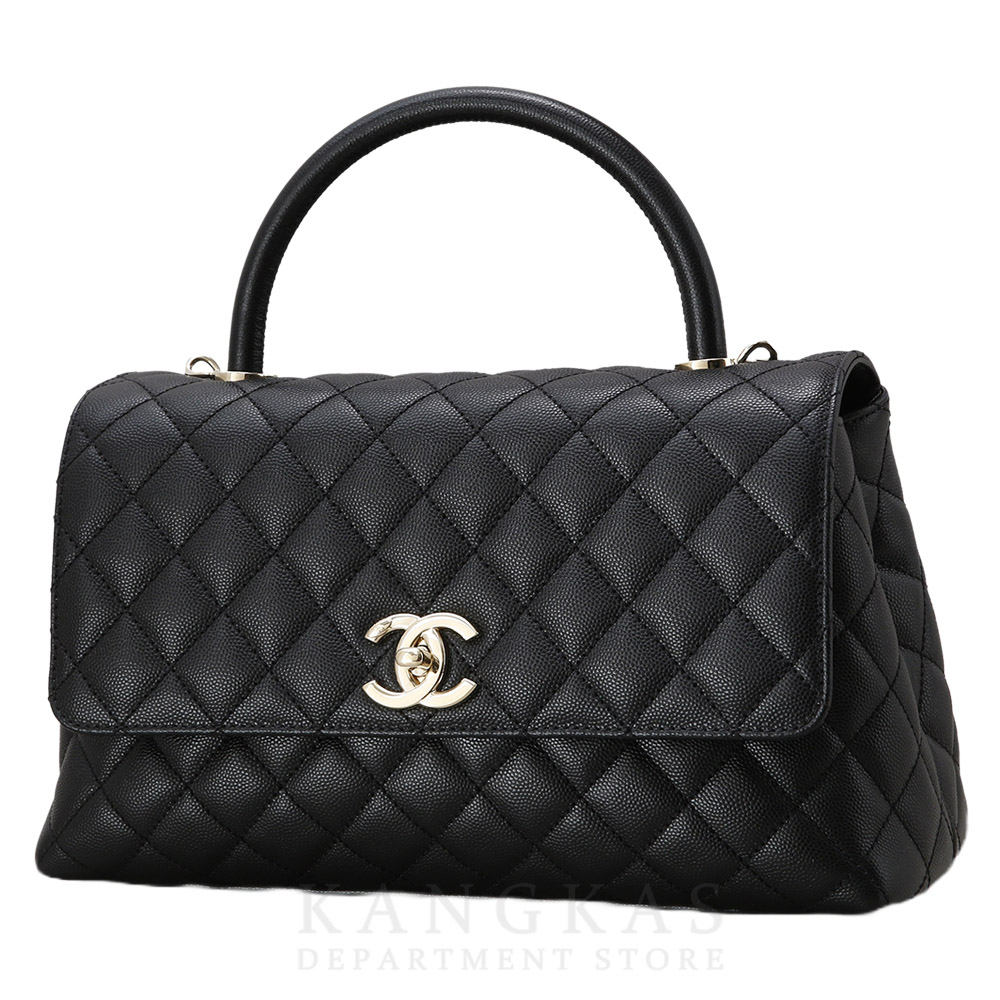 CHANEL(USED)샤넬 캐비어 코코핸들 미듐