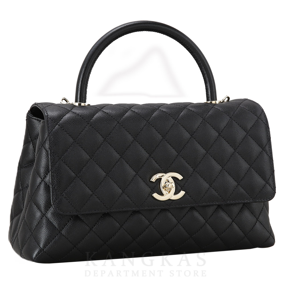 CHANEL(USED)샤넬 캐비어 코코핸들 미듐