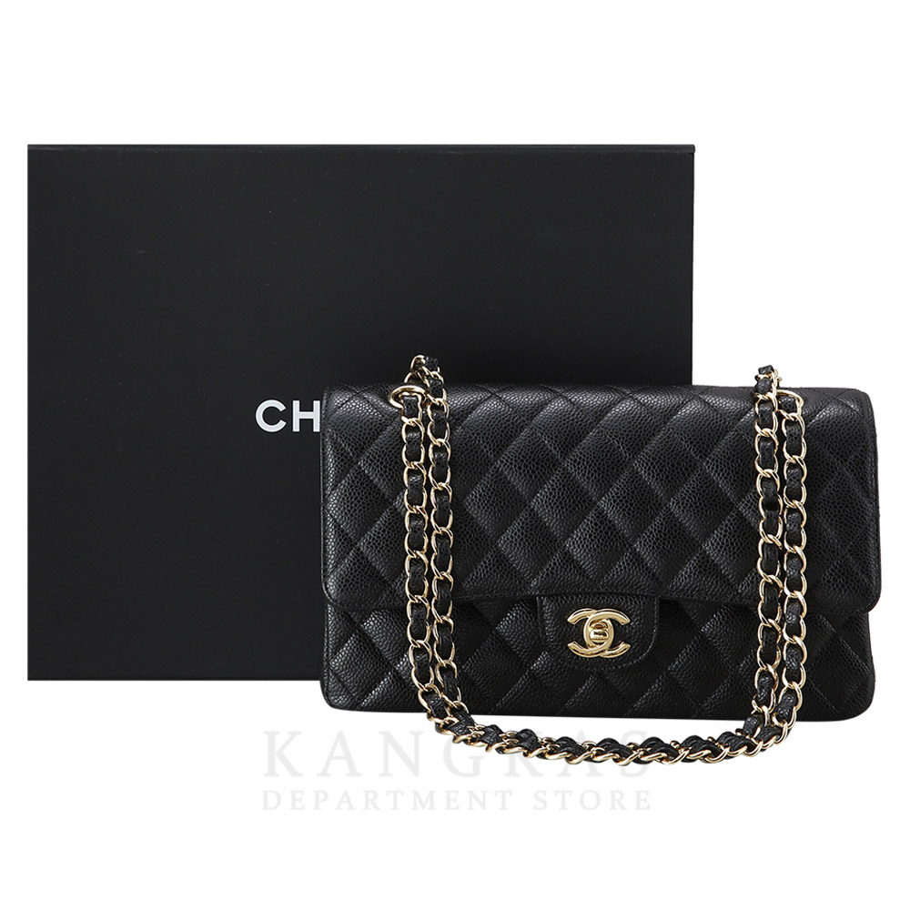 CHANEL(USED)샤넬 캐비어 클래식 미듐 플랩백