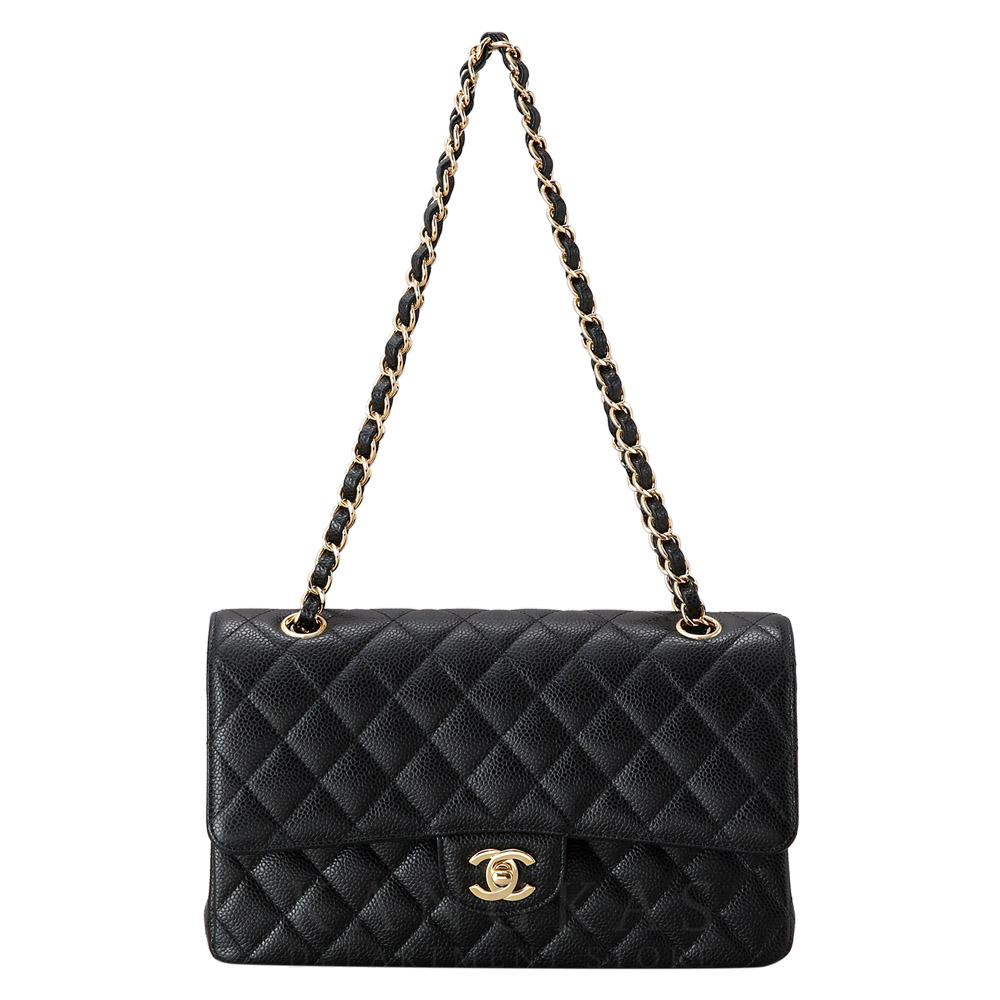 CHANEL(USED)샤넬 캐비어 클래식 미듐 플랩백