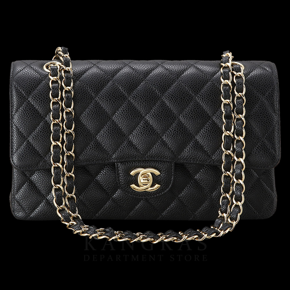 CHANEL(USED)샤넬 캐비어 클래식 미듐 플랩백