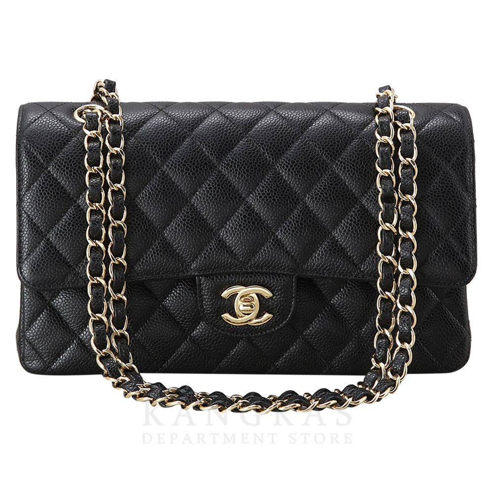 CHANEL(USED)샤넬 캐비어 클래식 미듐 플랩백