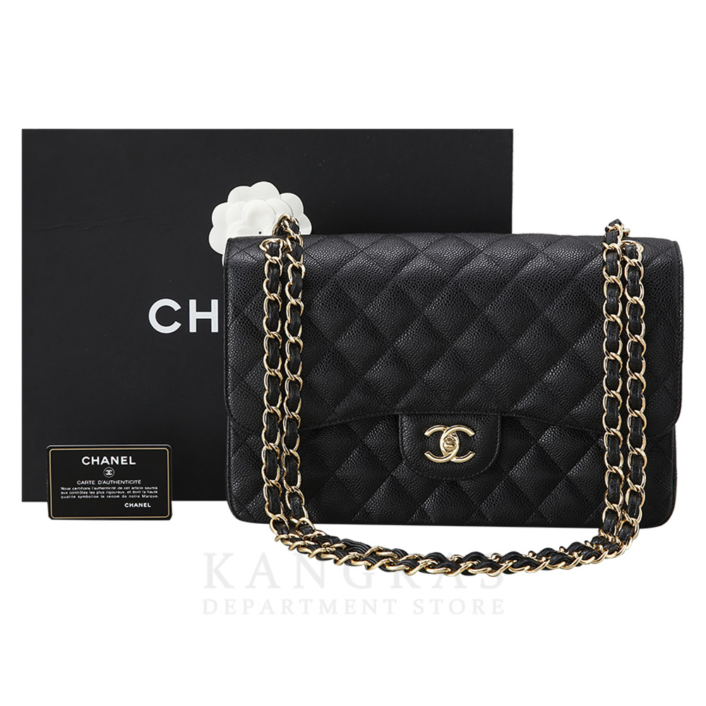 CHANEL(USED)샤넬 캐비어 클래식 라지 플랩백