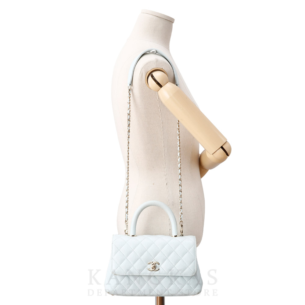 CHANEL(USED)샤넬 캐비어 코코핸들 스몰