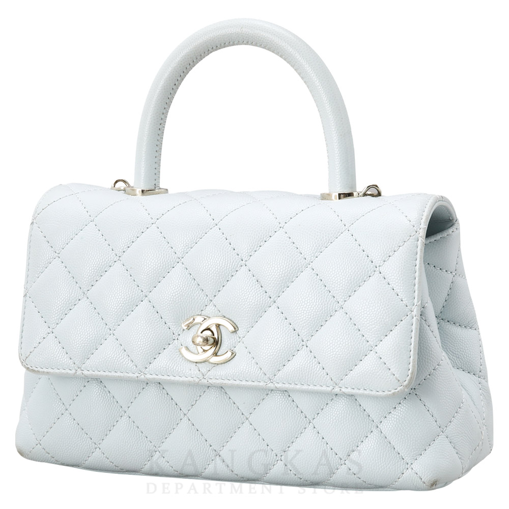 CHANEL(USED)샤넬 캐비어 코코핸들 스몰