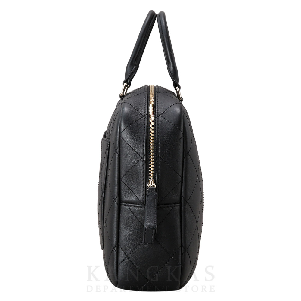 CHANEL(USED)샤넬 시즌 레더 아웃스티치 백