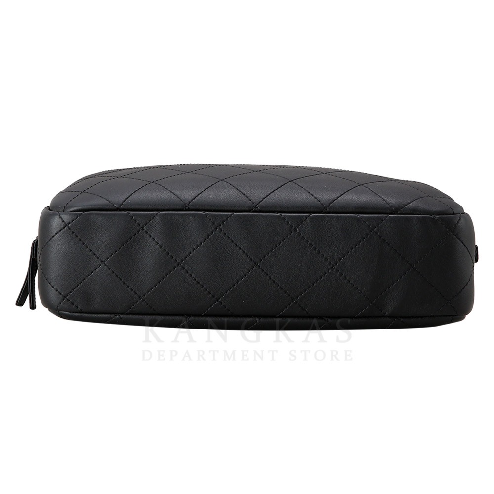 CHANEL(USED)샤넬 시즌 레더 아웃스티치 백