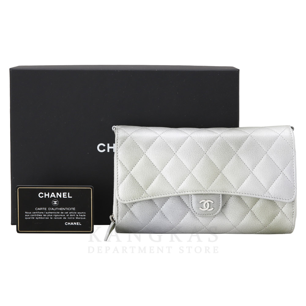 CHANEL(USED)샤넬 AP1744 클래식 캐비어 폰홀더 투웨이 WOC