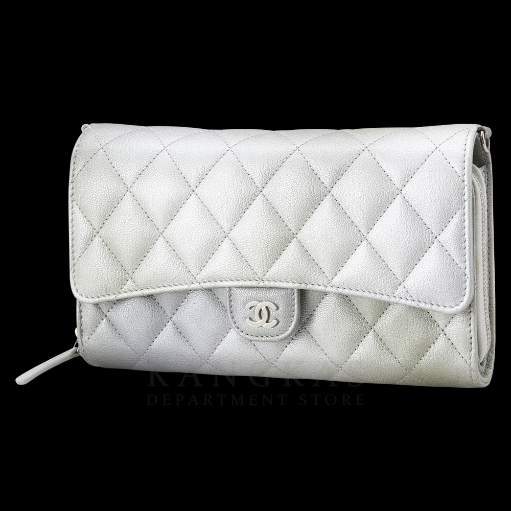 CHANEL(USED)샤넬 AP1744 클래식 캐비어 폰홀더 투웨이 WOC