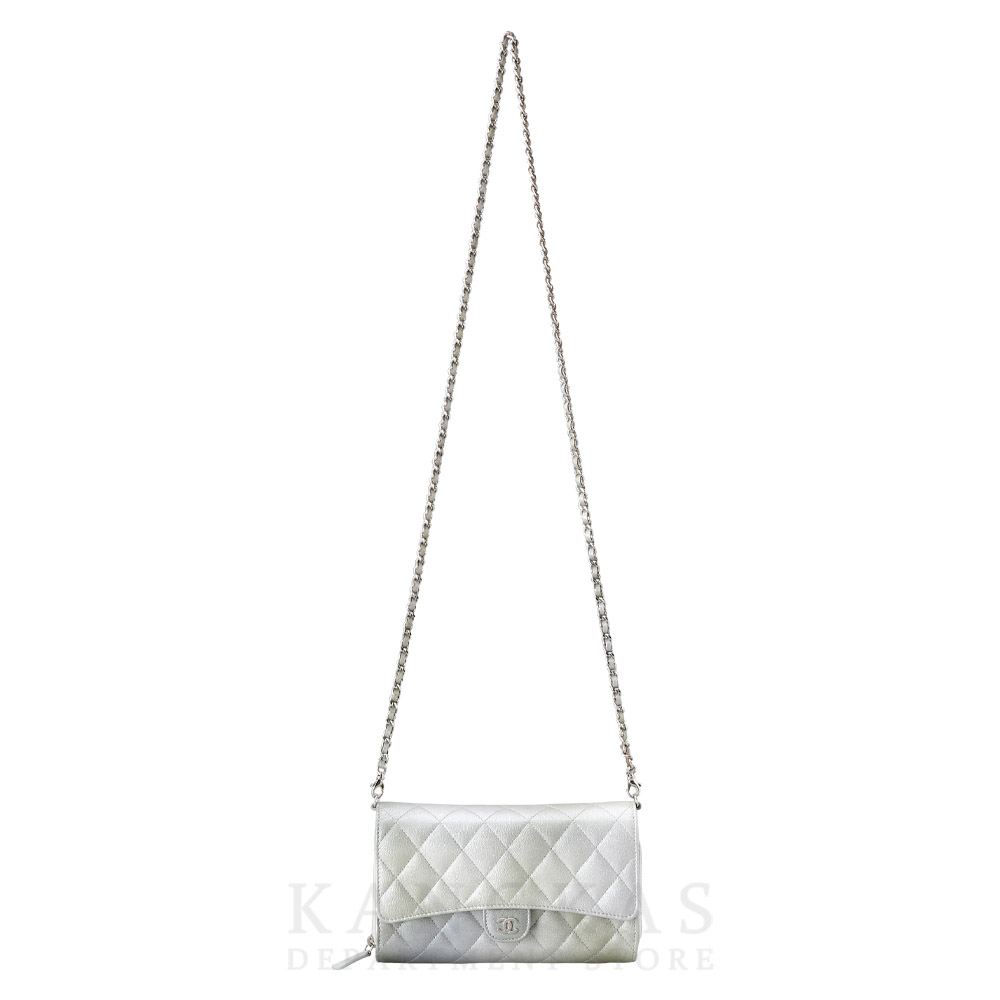 CHANEL(USED)샤넬 AP1744 클래식 캐비어 폰홀더 투웨이 WOC