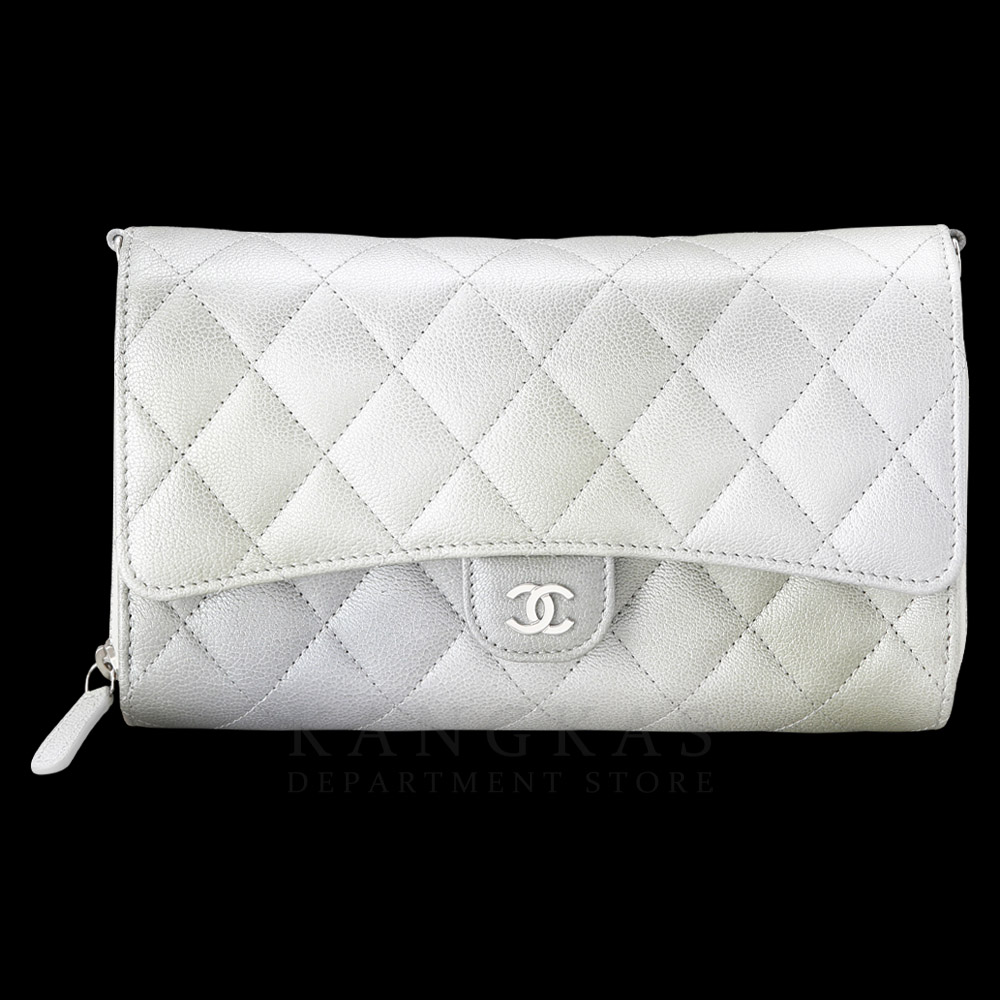 CHANEL(USED)샤넬 AP1744 클래식 캐비어 폰홀더 투웨이 WOC