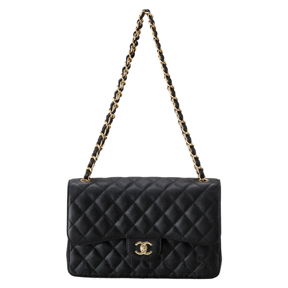 CHANEL(USED)샤넬 캐비어 클래식 점보 플랩백