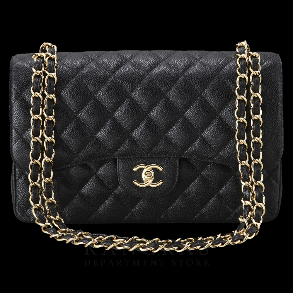 CHANEL(USED)샤넬 캐비어 클래식 점보 플랩백