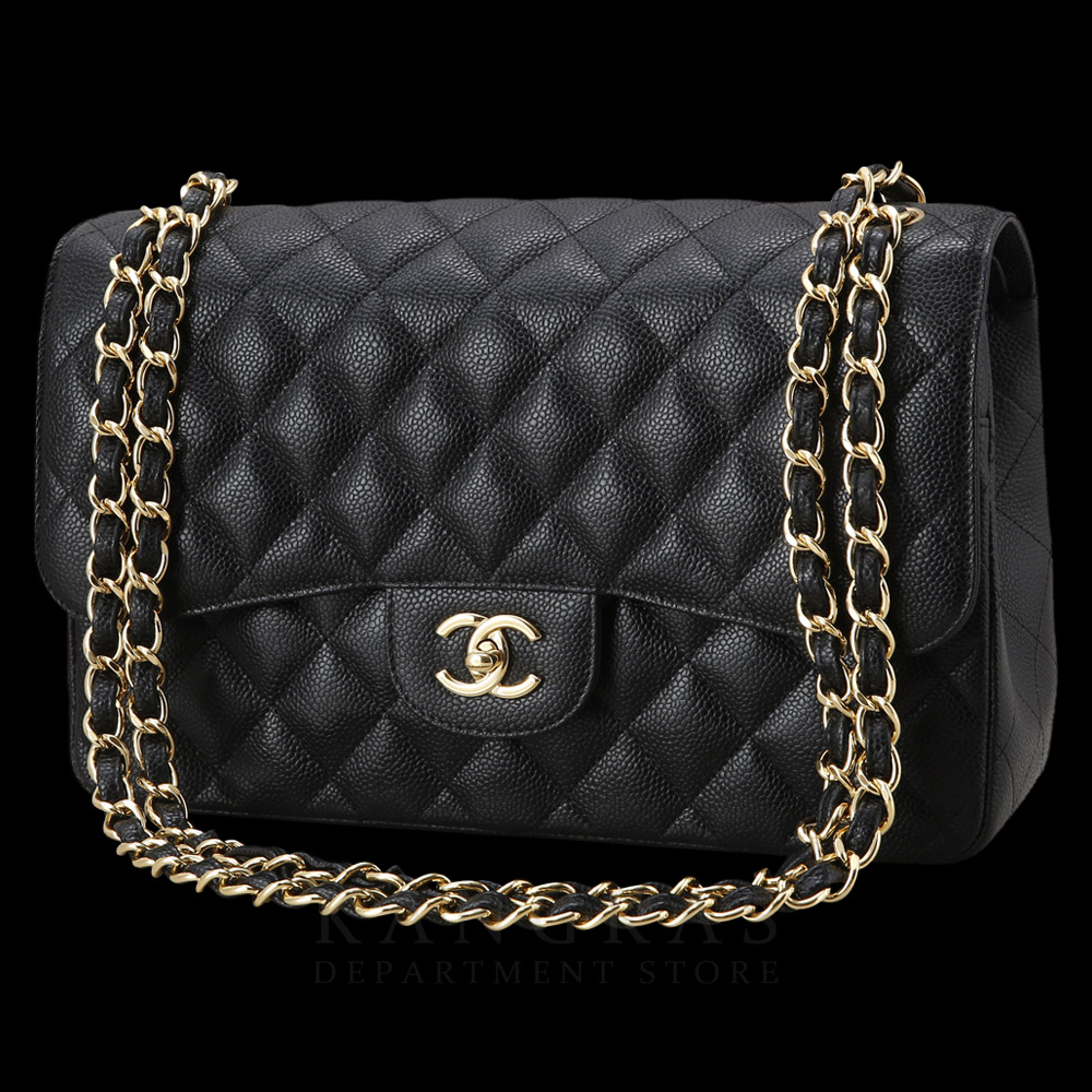 CHANEL(USED)샤넬 캐비어 클래식 점보 플랩백