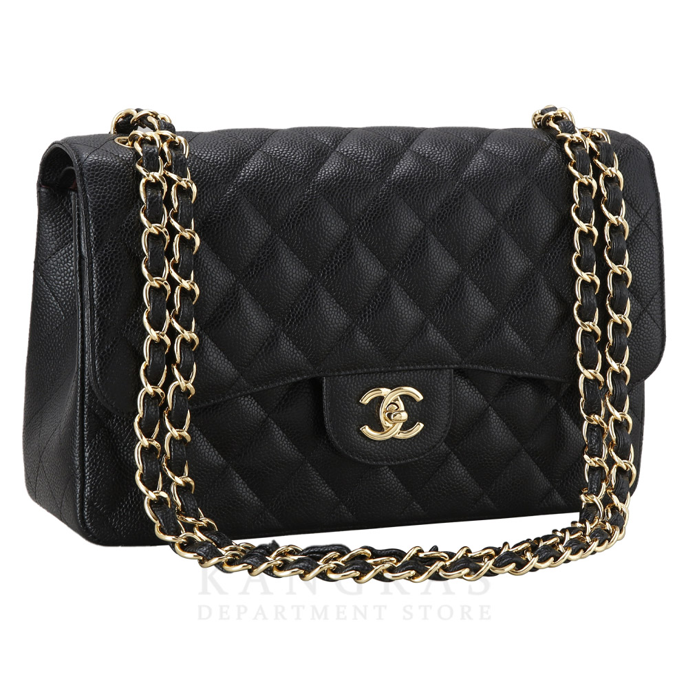 CHANEL(USED)샤넬 캐비어 클래식 점보 플랩백