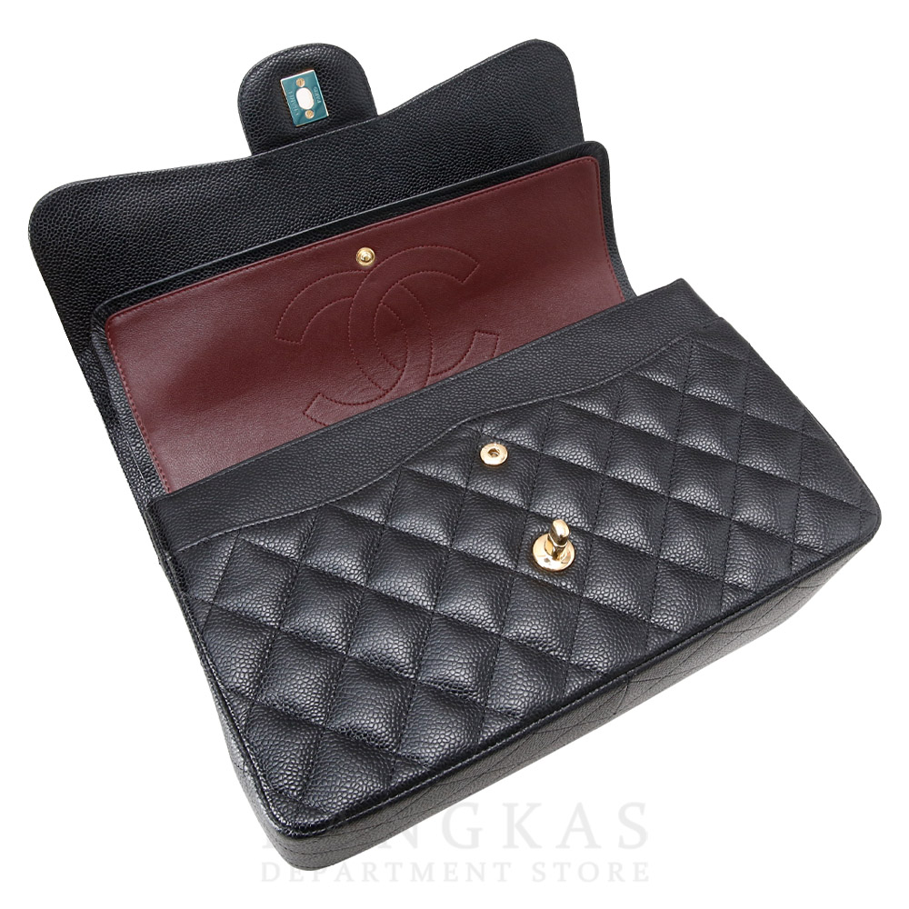 CHANEL(USED)샤넬 캐비어 클래식 점보 플랩백