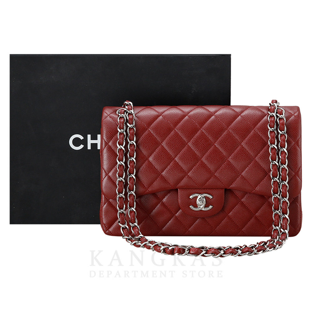 CHANEL(USED)샤넬 캐비어 클래식 점보 플랩백