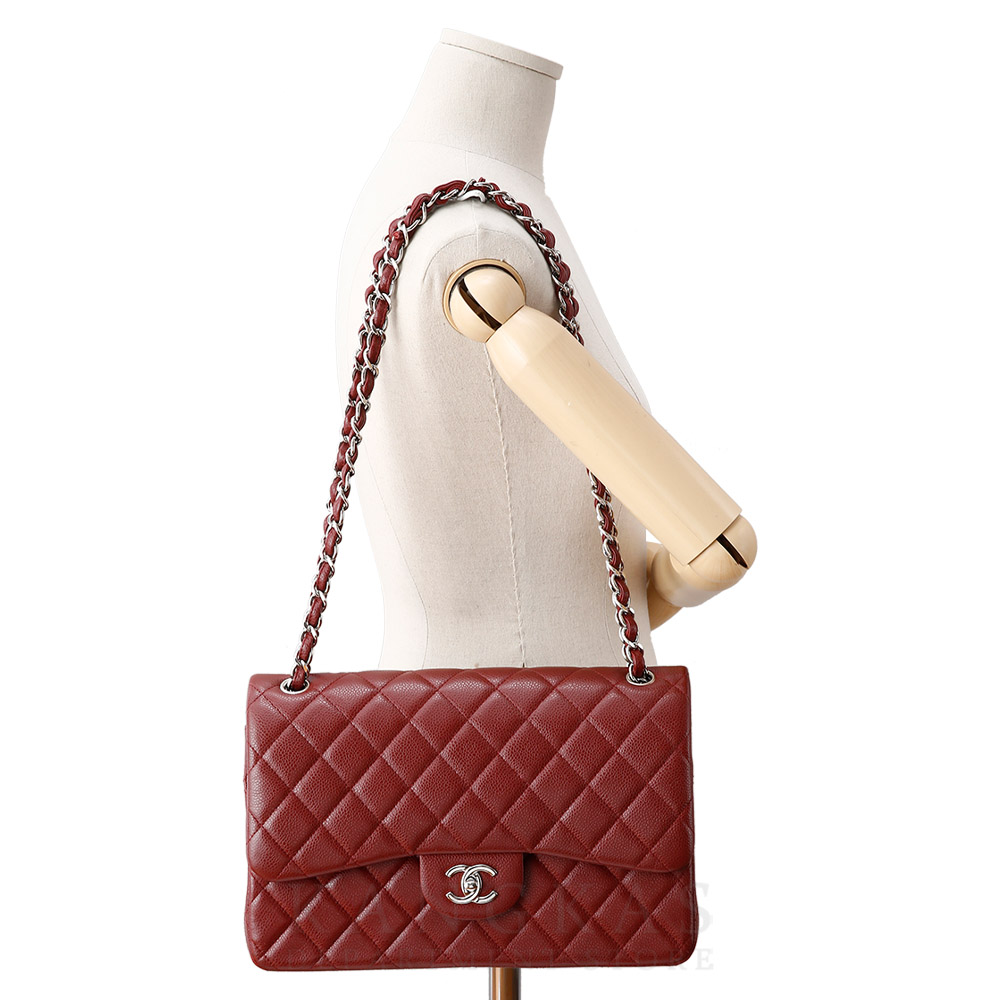 CHANEL(USED)샤넬 캐비어 클래식 점보 플랩백