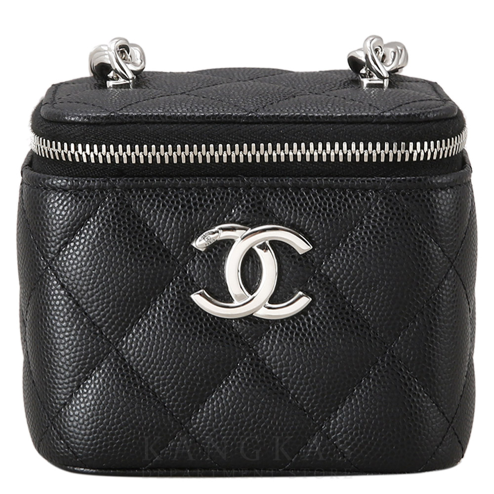 CHANEL(NEW)샤넬 시즌 베니티 미니 블랙 (새상품) NEW PRODUCT