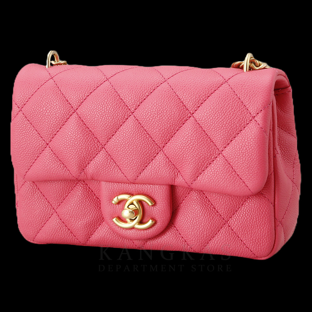 CHANEL(USED)샤넬 시즌 클래식 골든볼 체인 플랩백