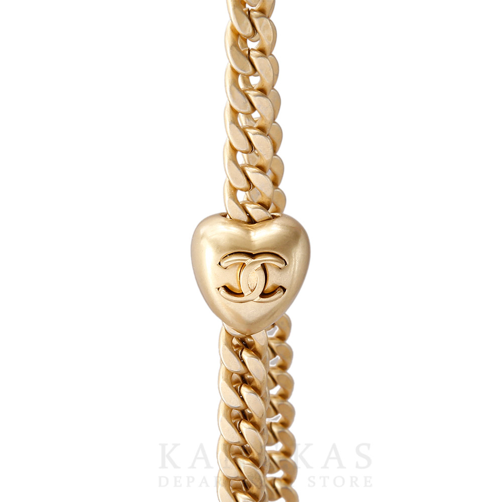 CHANEL(USED)샤넬 시즌 클래식 골든볼 체인 플랩백