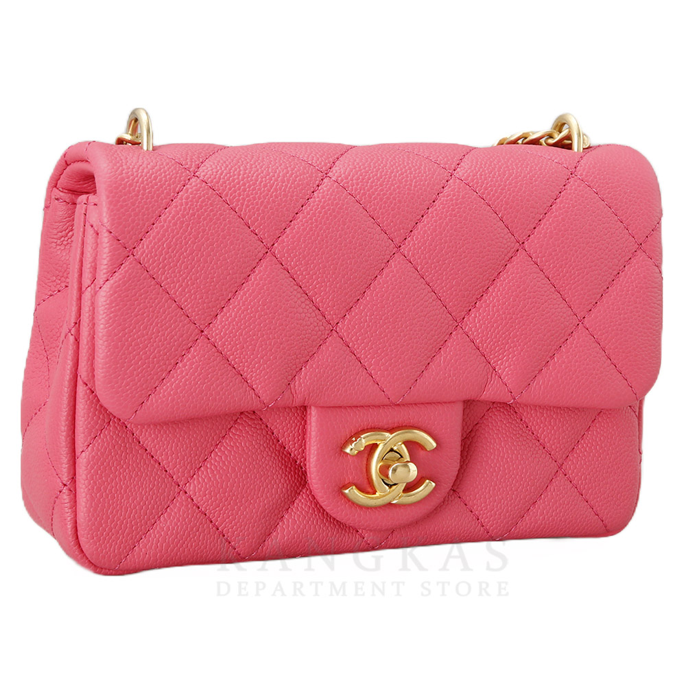 CHANEL(USED)샤넬 시즌 클래식 골든볼 체인 플랩백