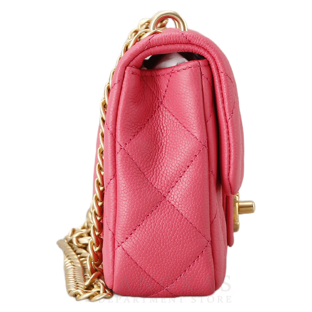 CHANEL(USED)샤넬 시즌 클래식 골든볼 체인 플랩백