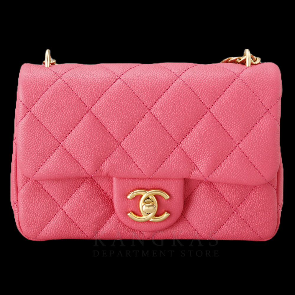 CHANEL(USED)샤넬 시즌 클래식 골든볼 체인 플랩백