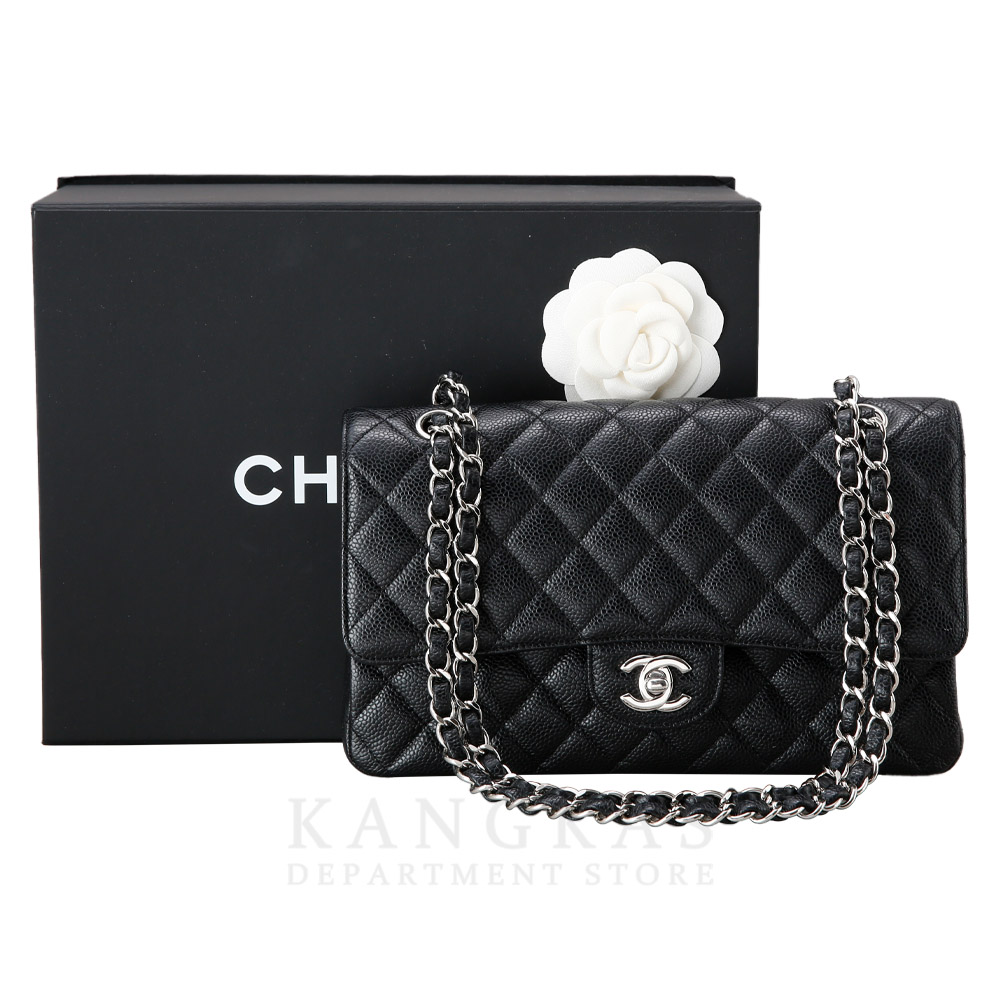 CHANEL(USED)샤넬 캐비어 클래식 미듐 플랩백