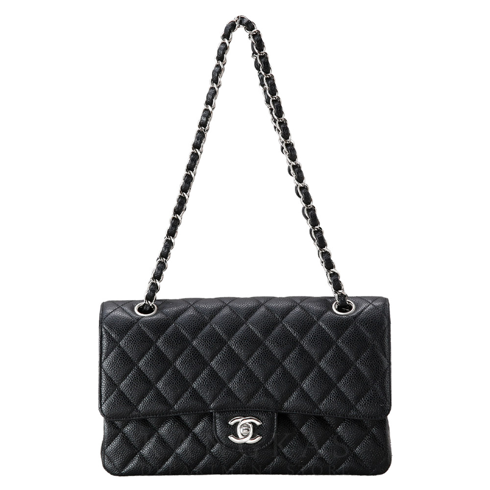 CHANEL(USED)샤넬 캐비어 클래식 미듐 플랩백