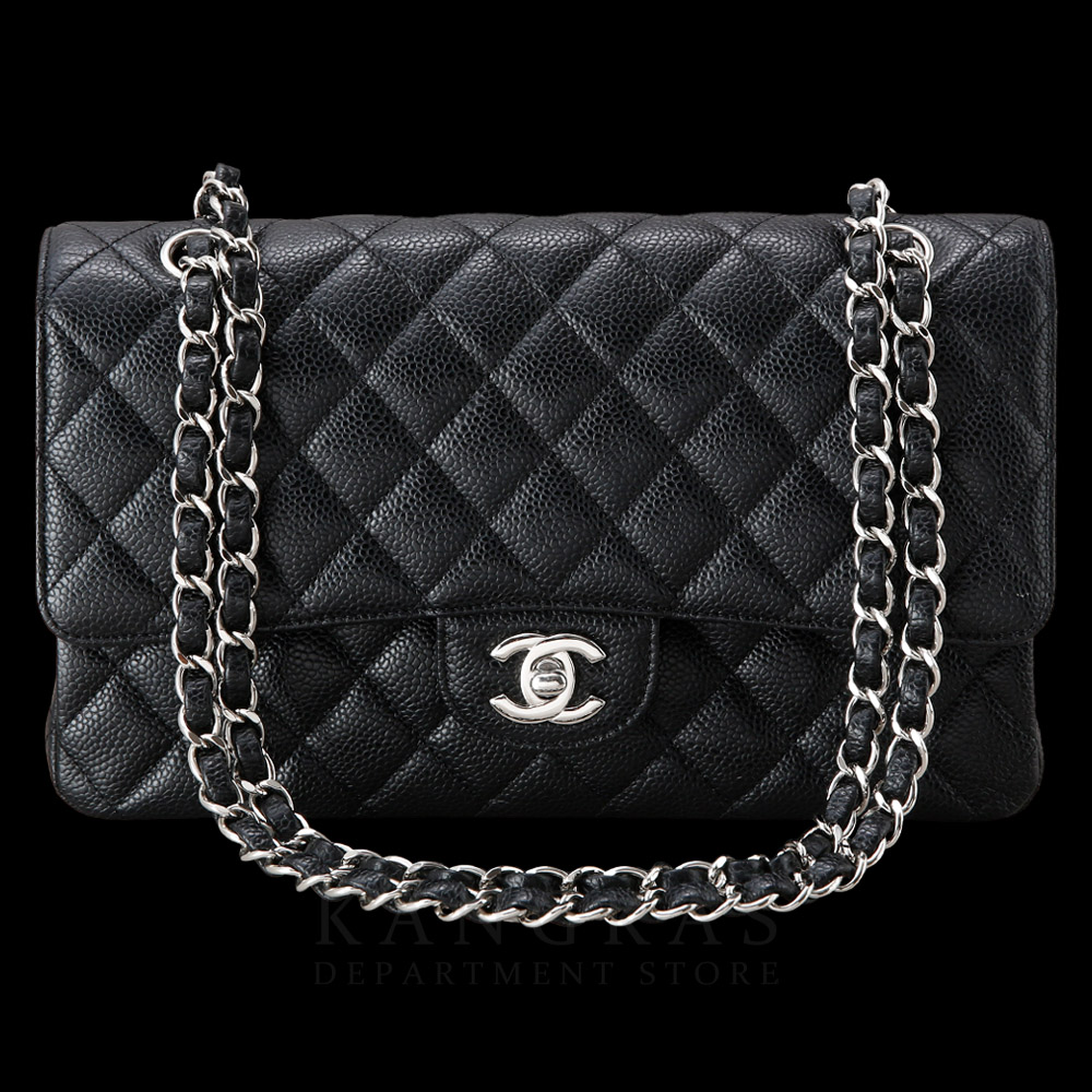 CHANEL(USED)샤넬 캐비어 클래식 미듐 플랩백