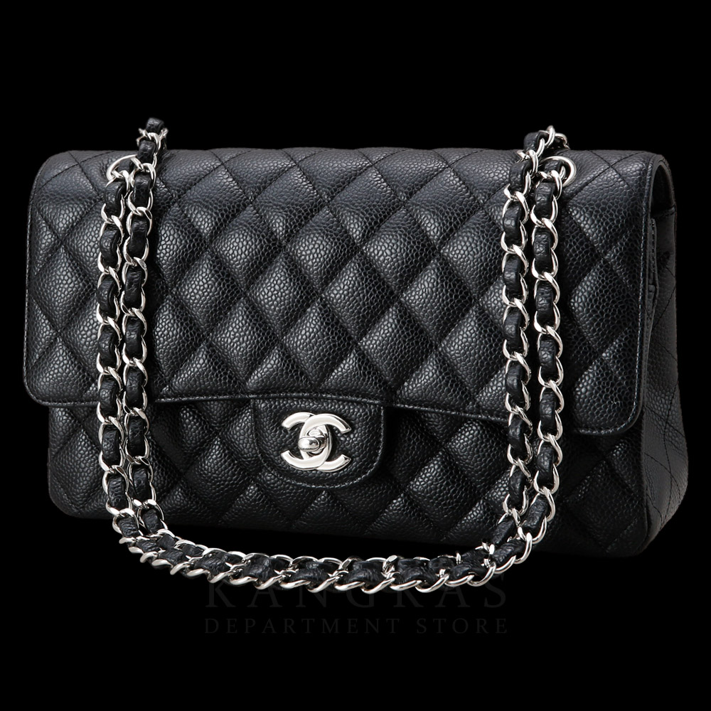 CHANEL(USED)샤넬 캐비어 클래식 미듐 플랩백