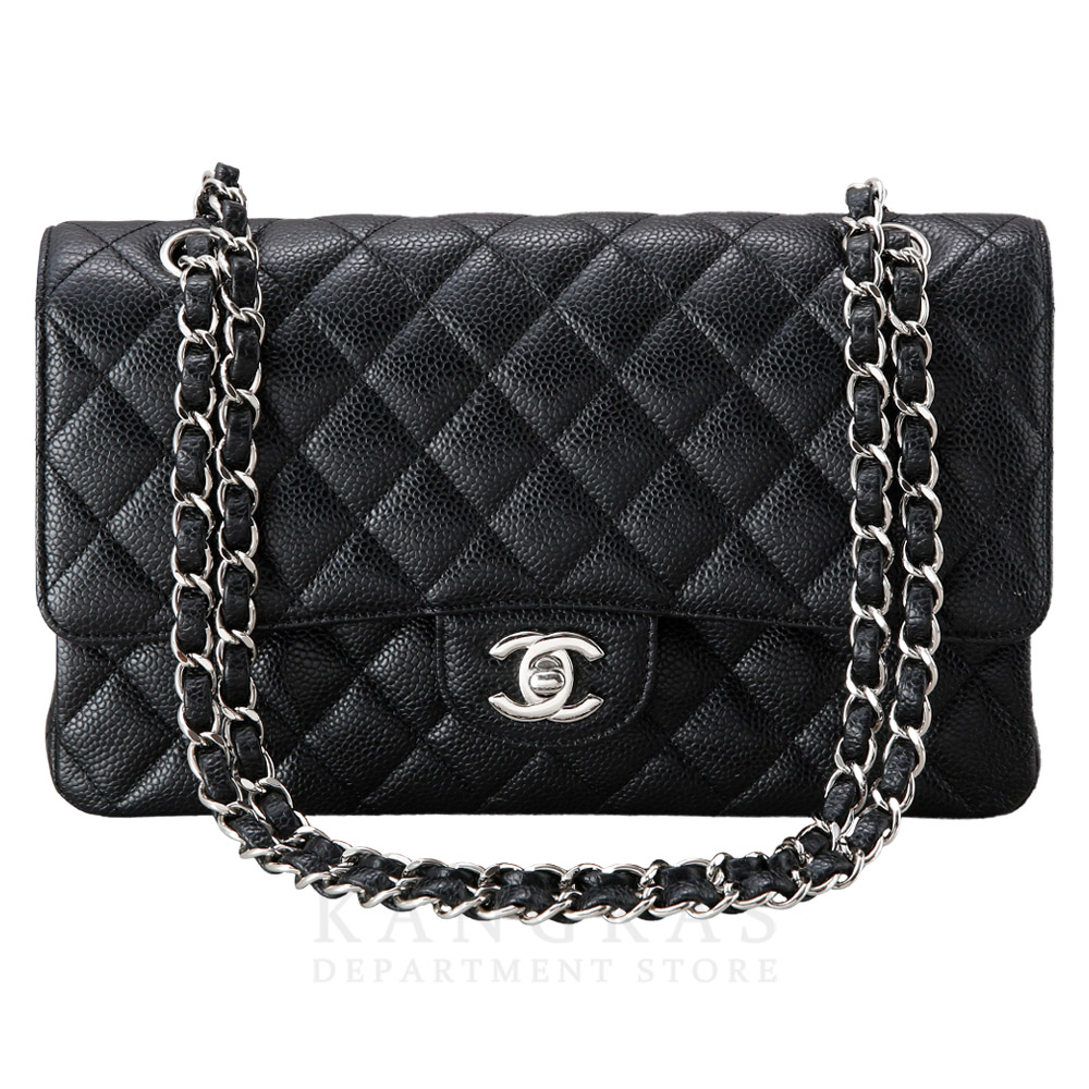 CHANEL(USED)샤넬 캐비어 클래식 미듐 플랩백