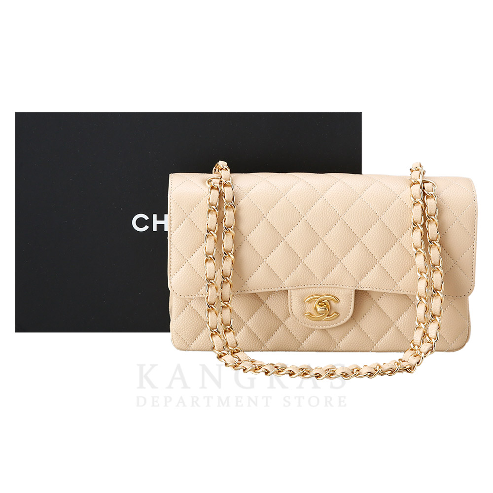 CHANEL(USED)샤넬 캐비어 클래식 미듐 플랩백
