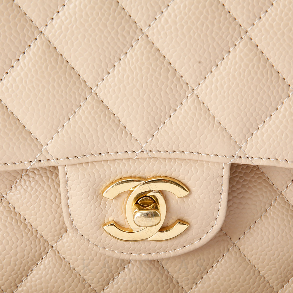 CHANEL(USED)샤넬 캐비어 클래식 미듐 플랩백