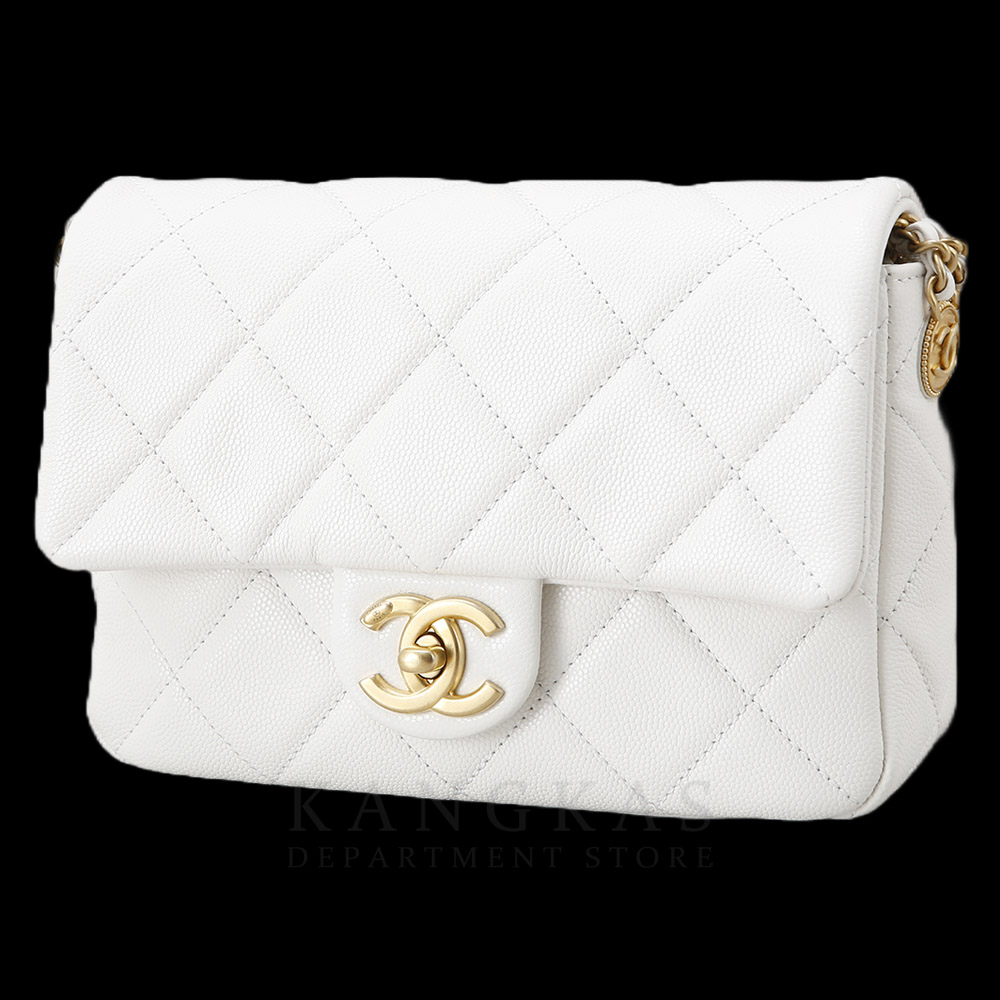 CHANEL(USED)샤넬 AS3368 시즌 CC 코인체인 미니 플랩백