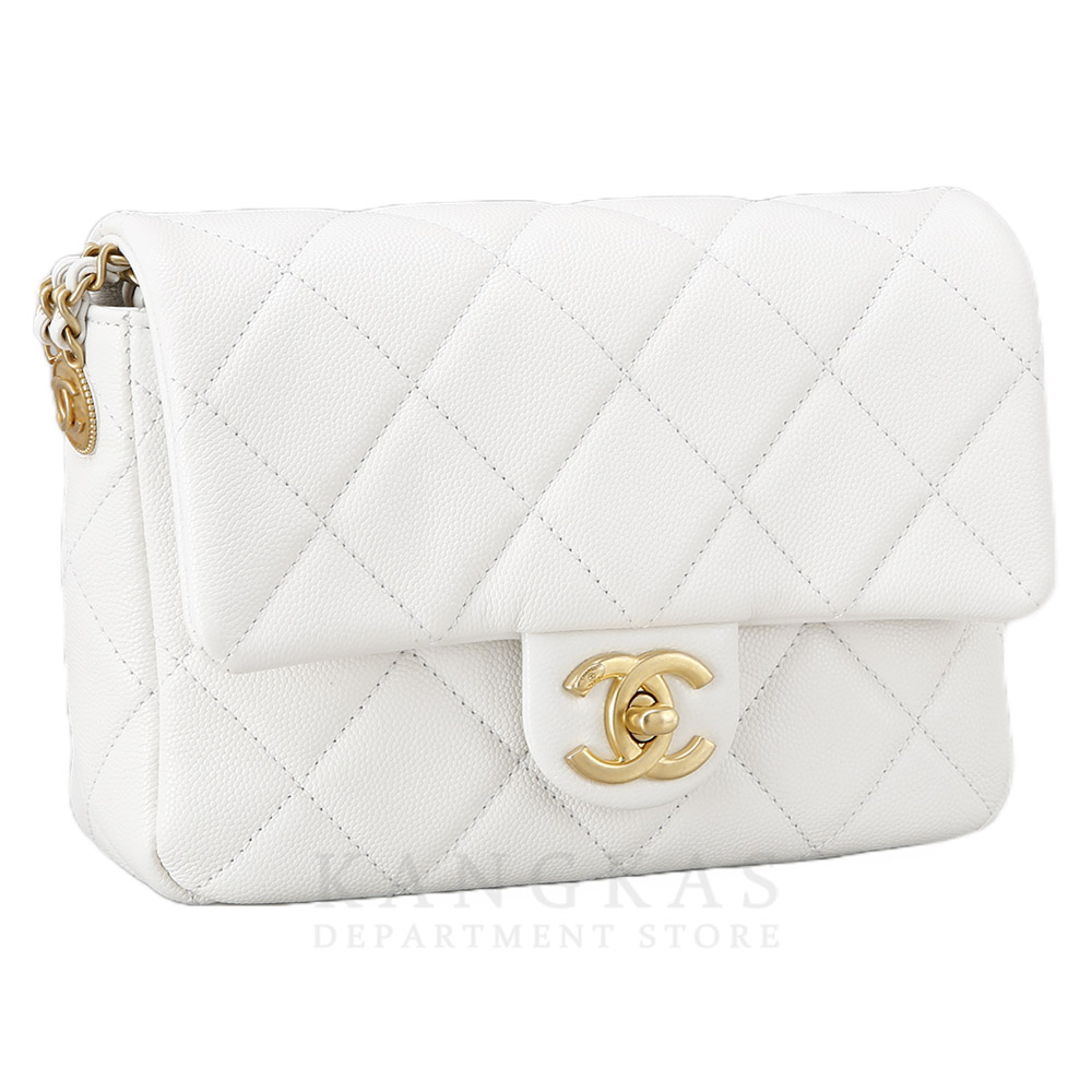 CHANEL(USED)샤넬 AS3368 시즌 CC 코인체인 미니 플랩백