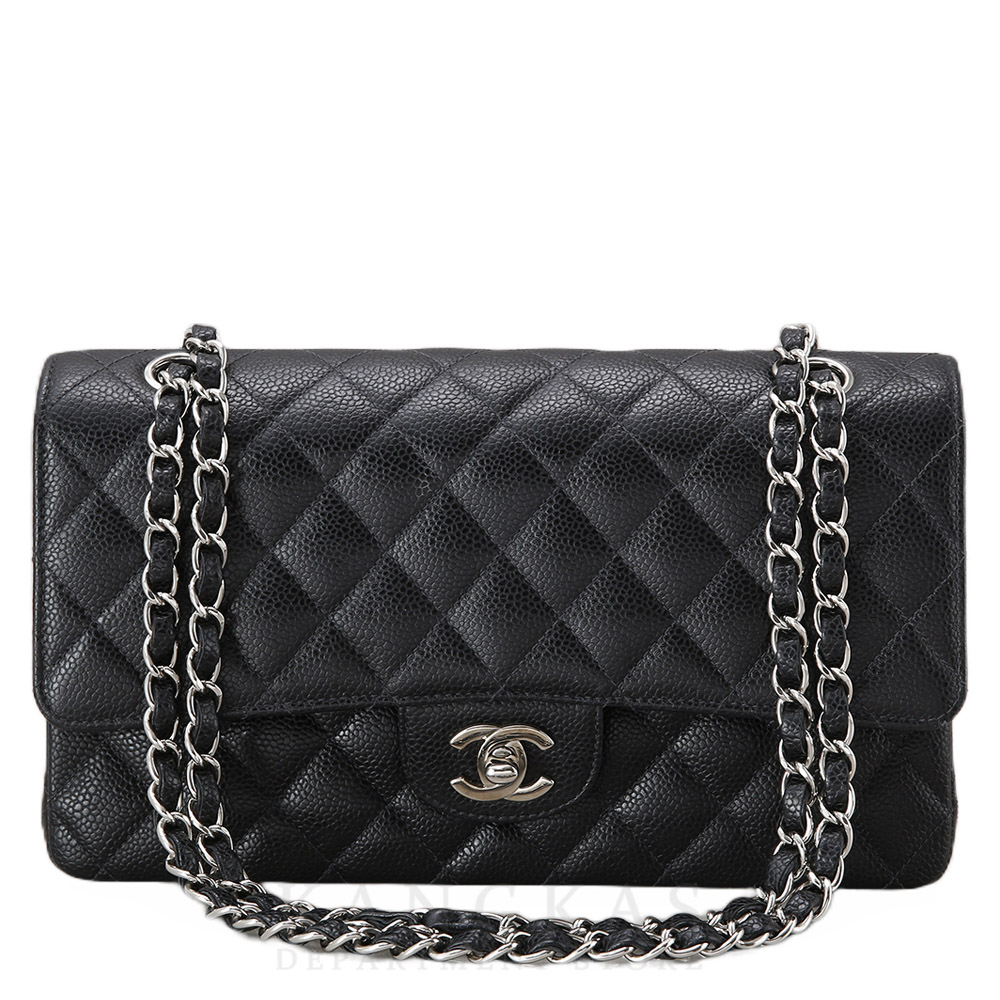 CHANEL(USED)샤넬 캐비어 클래식 미듐 플랩백