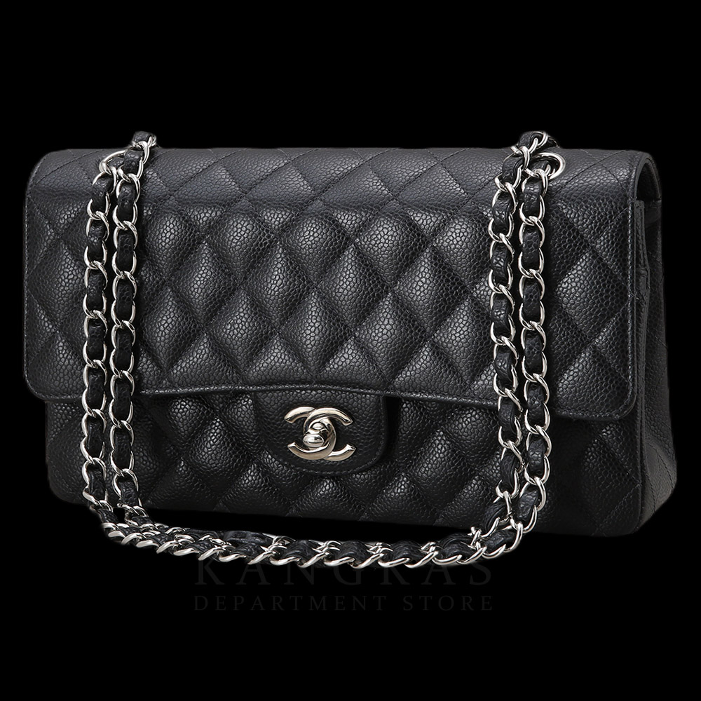 CHANEL(USED)샤넬 캐비어 클래식 미듐 플랩백