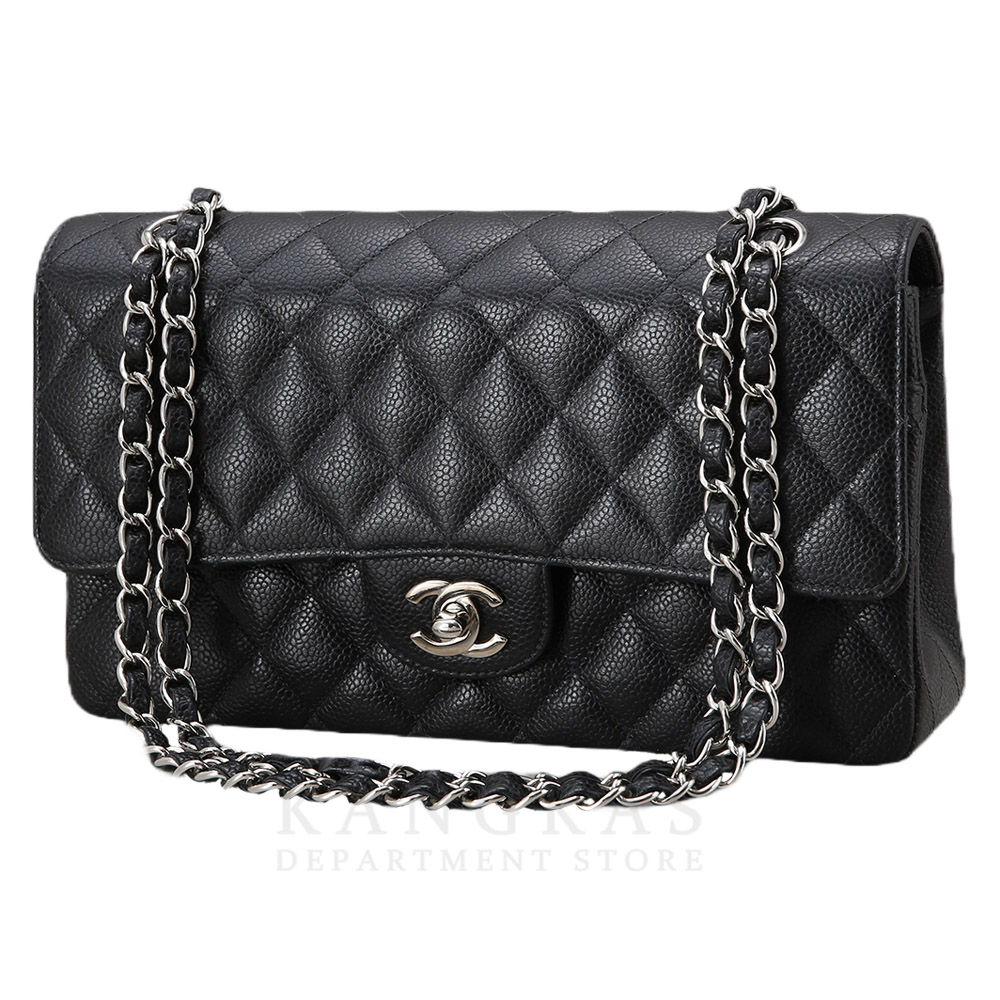 CHANEL(USED)샤넬 캐비어 클래식 미듐 플랩백