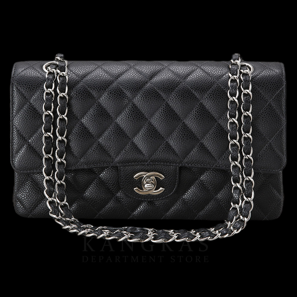 CHANEL(USED)샤넬 캐비어 클래식 미듐 플랩백