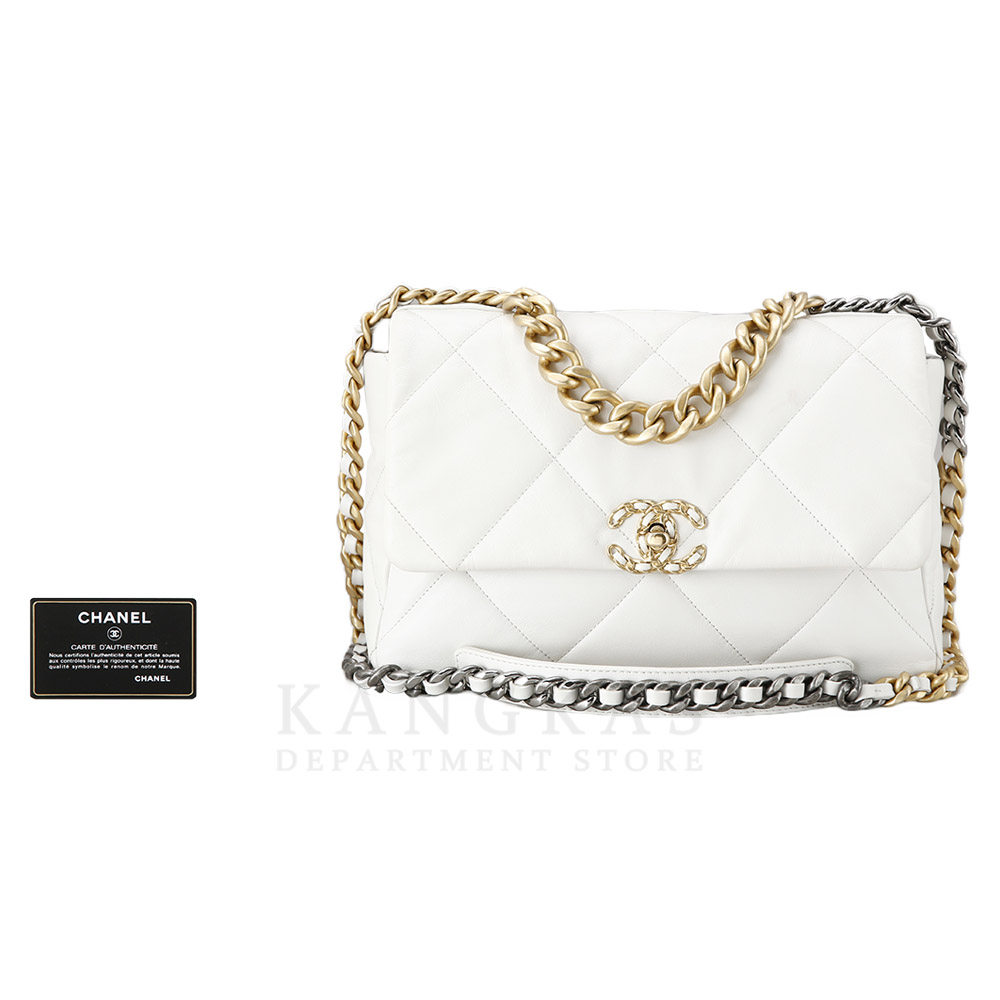 CHANEL(USED)샤넬 램스킨 19백 라지