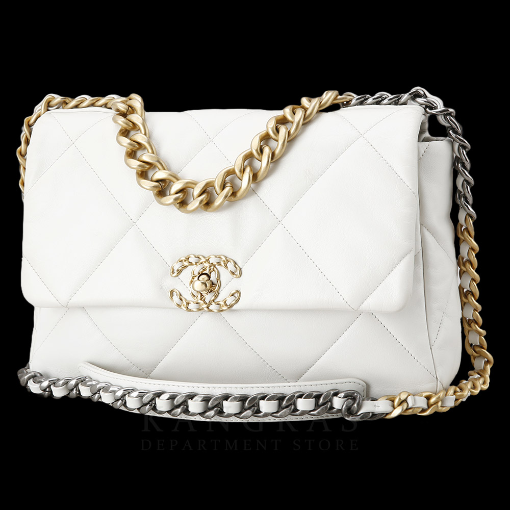 CHANEL(USED)샤넬 램스킨 19백 라지